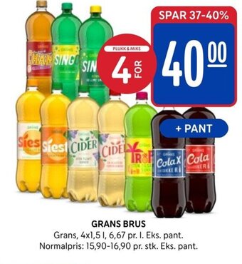 Rema 1000 Grans Brus tilbud