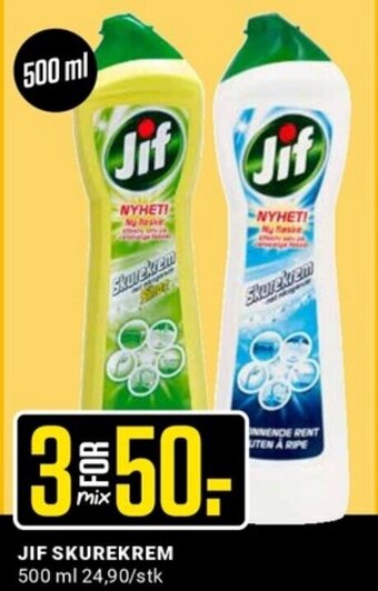Europris Jif Skurekrem tilbud