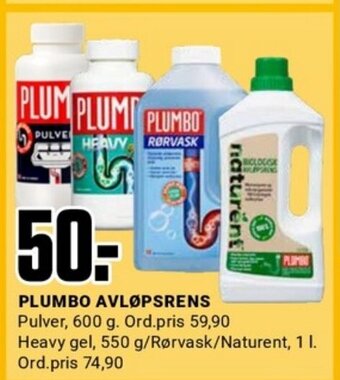 Europris Plumbo Avløpsrens tilbud