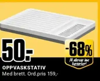 Europris Oppvaskstativ tilbud