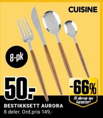 Europris Bestikksett Aurora tilbud