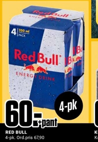 Europris Red Bull tilbud