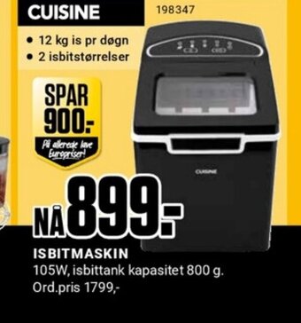 Europris Isbitmaskin tilbud