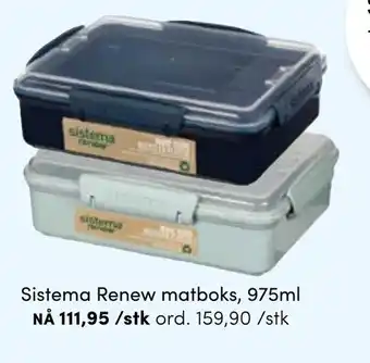 Sistema Renew Matboks, 975ml