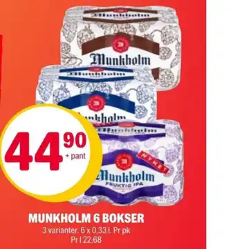 Coop Extra Munkholm 6 bokser tilbud