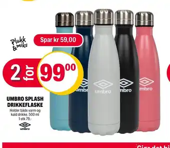 Coop Extra Umbo Splash drikkeflaske tilbud
