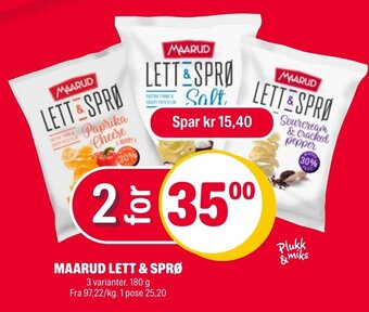 Coop Extra Maarud lett & spro tilbud