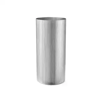 Christiania Glasmagasin Georg jensen bernadotte vase stor 25,6cm rustfritt stål tilbud