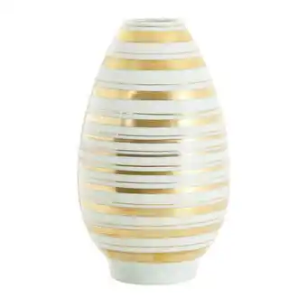 Christiania Glasmagasin Porsgrunds porselænsfabrik stripe vaser patron vase gull tilbud