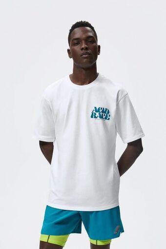 ZARA T-skjorte med motiv acid race tilbud