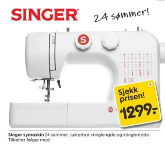 Rusta Singer symaskin tilbud