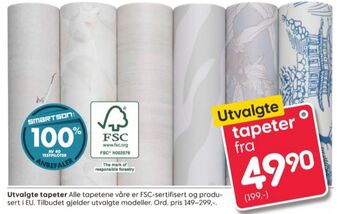 Rusta Ukjent tapet tilbud