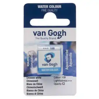 Van gogh akvarellmaling halvkopp – chinese white 108
