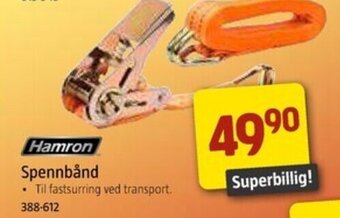Jula HAMRON spennbånd tilbud