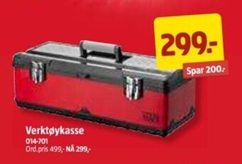 Jula Verktøykasse tilbud