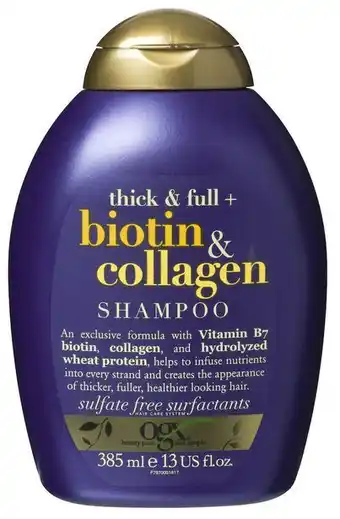 Rusta Sjampo ogx tilbud