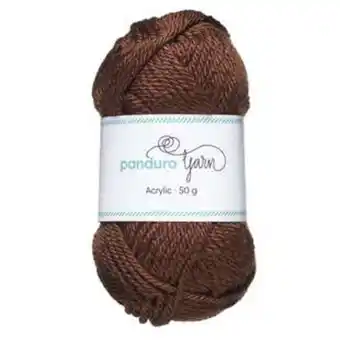Panduro Garn acrylic 50 g brun tilbud
