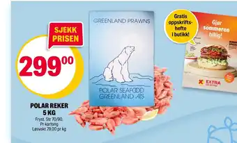 Coop Extra Polar Reker 5kg tilbud