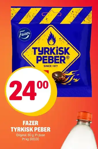 Coop Extra Fazer Tyrkisk peber tilbud