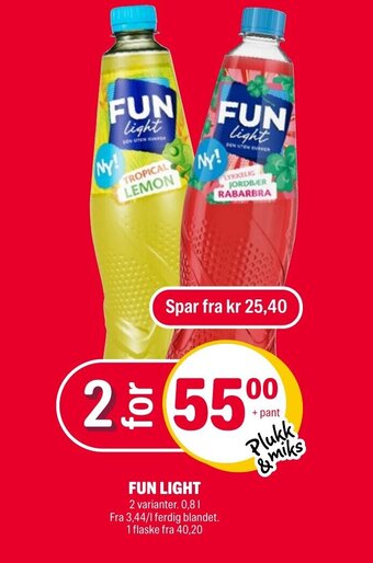 Coop Extra Fun Light tilbud