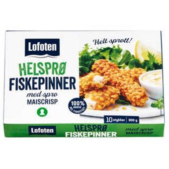 Meny Fiskepinner tilbud