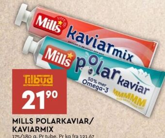 Coop Mega Mills kaviar tilbud