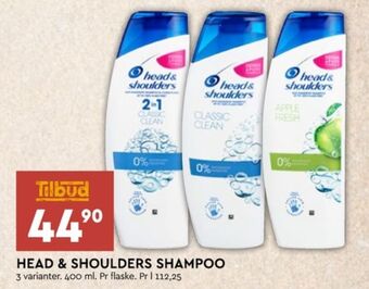 Coop Mega Head&shoulders shampoo tilbud