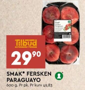 Coop Mega Smak fersken tilbud