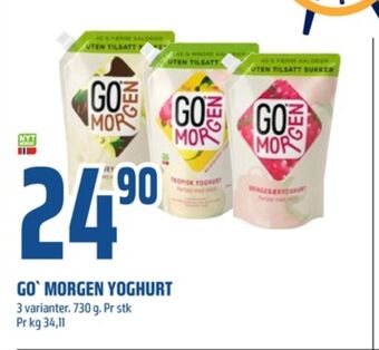 Coop Obs Go morgen yoghurt tilbud
