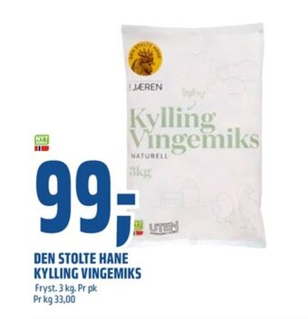 Coop Obs Den stolte hane kyllingvinger tilbud