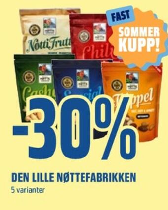 Coop Obs Den lille nøttefabrikken tilbud