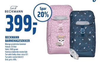 Beckmann skolesekk