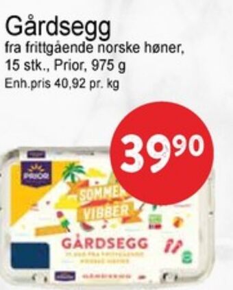 Joker Prior egg tilbud