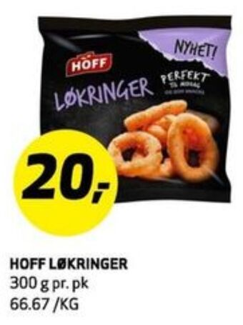 Bunnpris Hoff løkringer tilbud