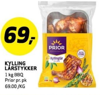 Bunnpris Prior kyllinglår tilbud