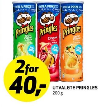 Bunnpris Pringles chips tilbud