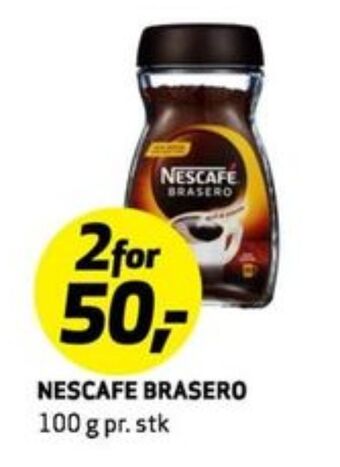 Bunnpris Brasero instant kaffe tilbud