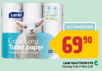 Coop Prix Extra long toalettpapir tilbud