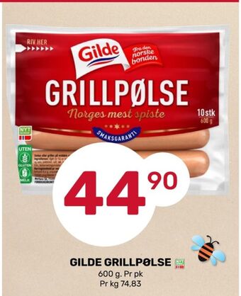 Matkroken Gilde grillpølser tilbud