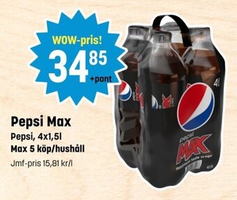 Eurocash Pepsi Max tilbud