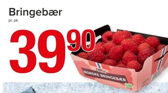 Spar Bringebær tilbud