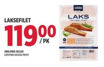 Jacobs Laksefilet tilbud