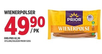 Jacobs Wienerpølser tilbud