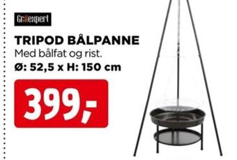 jem & fix Tripod Bålpanne tilbud