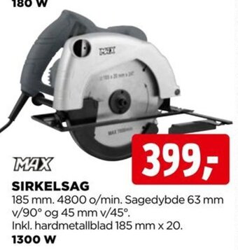 jem & fix Sirkelsag tilbud