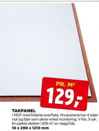 jem & fix Takpanel tilbud