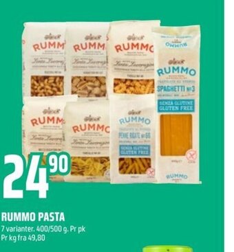 Coop Obs Rummo Pasta tilbud