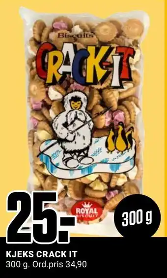 Europris Kjeks crack it tilbud