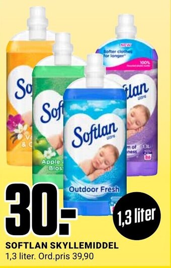 Europris Softlan skyllemiddel tilbud