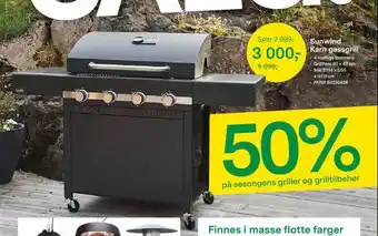 Felleskjøpet Sunwind karn gassgrill tilbud